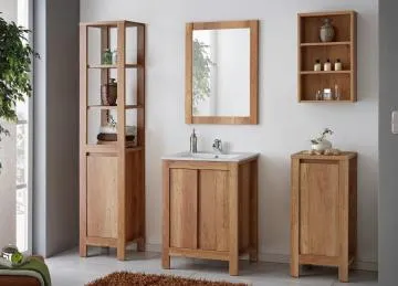 Szafka pod umywalkę CLASSIC OAK 820 60 cm dąb