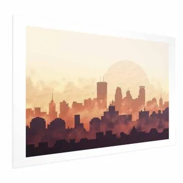 Plakat Żar miasta 60x40 cm bez ramy z marginesem
