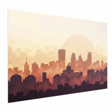 Plakat Żar miasta 60x40 cm bez ramy bez marginesu
