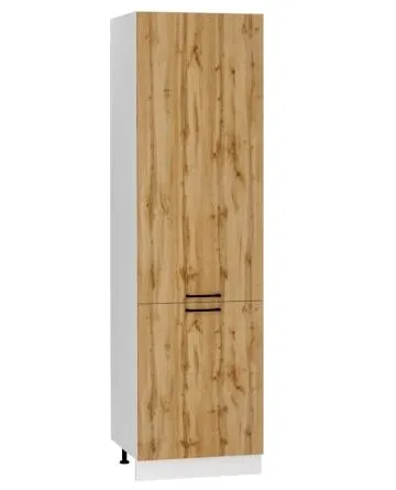 Szafka pod zabudowę lodówki 60 BONO D60 LO P/L 2133 dąb złoty