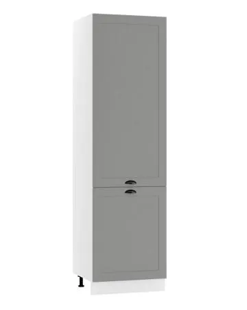 Szafka pod zabudowę lodówki 60 ADELE D60 LO P/L 2133 szary mat