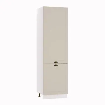 Szafka pod zabudowę lodówki 60 ADELE D60 LO P/L 2133 beżowy mat