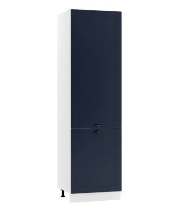 Szafka pod zabudowę lodówki 60 ADELE D60 LO P/L 2133 granatowa mat