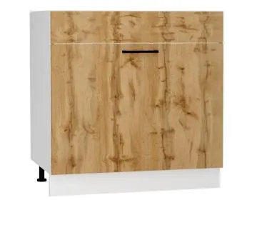 Szafka pod zlew 80 BONO D80ZL S/1 dąb złoty