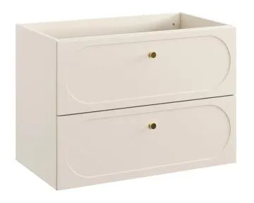 Szafka pod umywalkę DONNA SAND 2S 80cm beż piaskowy