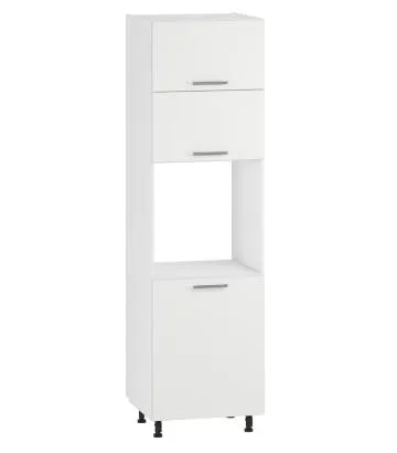 Szafka pod piekarnik 60 VENTO DP-60/214 biały mat