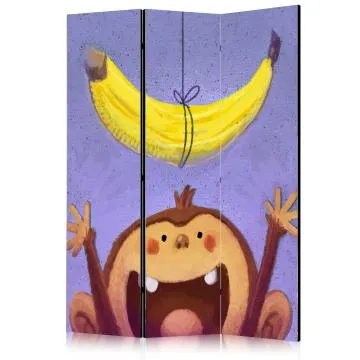 Parawan dwustronny Dla dzieci 135x172 cm 3-częściowy wielokolorowy