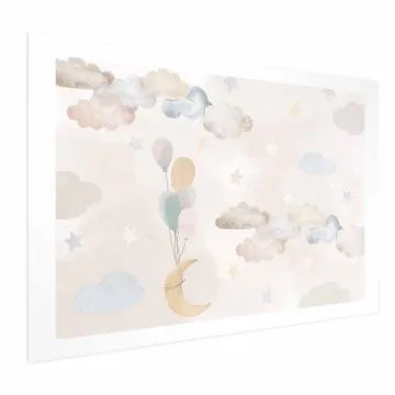 Plakat Bajkowe niebo 42x29,7 cm bez ramy z marginesem