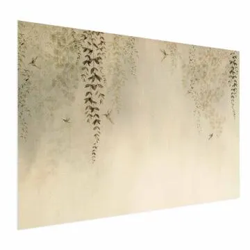 Plakat Beżowe koliberki 60x40 cm bez ramy bez marginesu