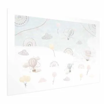 Plakat Przygoda pośród chmur 30x21 cm bez ramy z marginesem