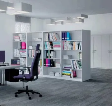 Regał biurowy EASY SPACE CABINET HO 5-OH 80cm kaszmirowy zamykany