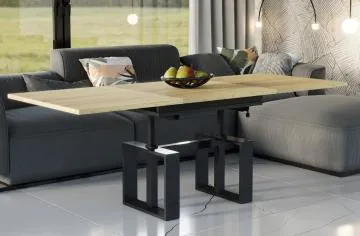 Ława rozkładana podnoszona EMPOLI 110(170)x65 dąb natura