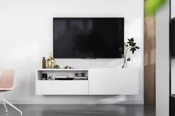 Szafka RTV SELF 120 biała mat