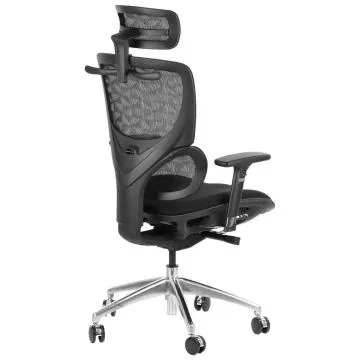 Fotel biurowy ERGONEW S1A czarny tkanina