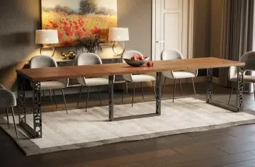 Stół rozkładany EWEREST MAX 130(330)x85 dąb stirling