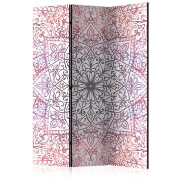 Parawan jednostronny Orient 135x172 cm 3-częściowy biały