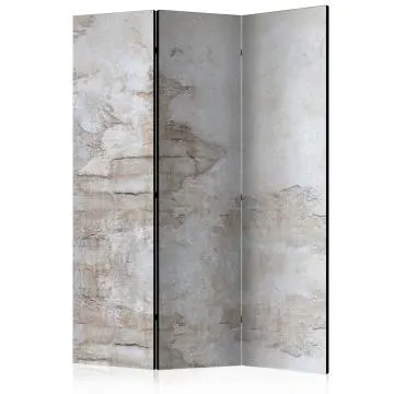 Parawan jednostronny Tła i desenie 135x172 cm 3-częściowy szary