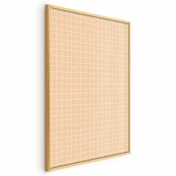 Plakat Linie i szum 40x60 cm z ramą złotą bez marginesu