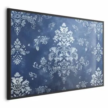 Plakat Retro ornament 60x40 cm z ramą czarną bez marginesu