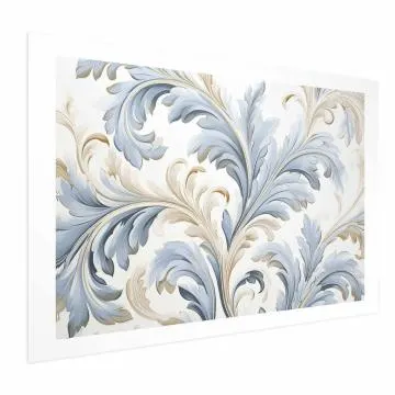 Plakat Barokowe pnącze 60x40 cm bez ramy z marginesem