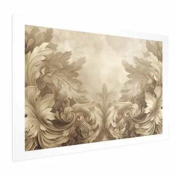 Plakat Rzeźbione ornamenty 60x40 cm bez ramy z marginesem