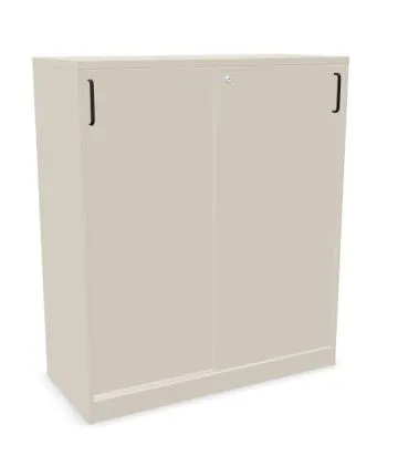 Szafka biurowa przesuwna EASY SPACE CABINET S 3-OH 100cm kaszmirowa zamykana