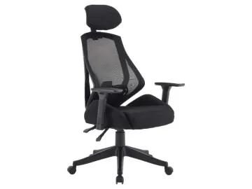 Fotel ergonomiczny Q-406 M czarny