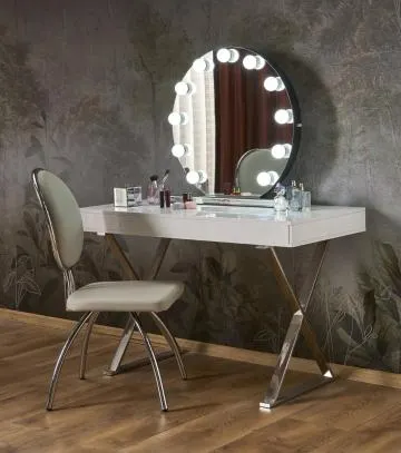 Lustro do toaletki TORANO 70x70cm z oświetleniem LED
