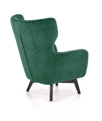 Fotel tapicerowany MARVEL VELVET zielony