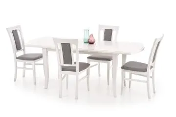 Stół FRYDERYK 160(240)x90 biały rozkładany