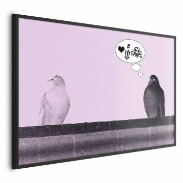 Plakat Zaloty 60x40 cm z ramą czarną bez marginesu