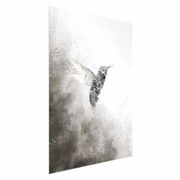 Plakat Etniczny koliber 21x30 cm bez ramy bez marginesu