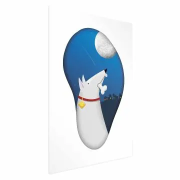 Plakat Psie marzenia 40x60 cm bez ramy bez marginesu
