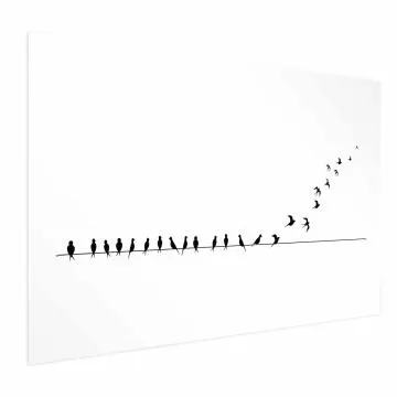 Plakat Lećmy 30x21 cm bez ramy z marginesem