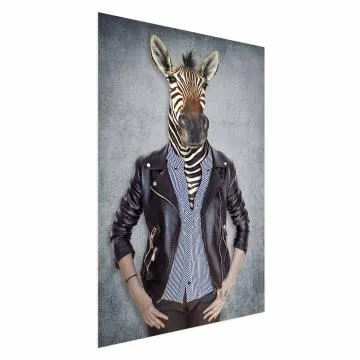 Plakat Zebra Ewa 60x90 cm bez ramy bez marginesu