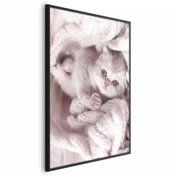 Plakat Miłośnik wypoczynku 21x30 cm z ramą czarną bez marginesu