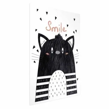 Plakat Smile 60x90 cm bez ramy bez marginesu