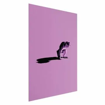 Plakat Mała małpka 60x90 cm bez ramy bez marginesu