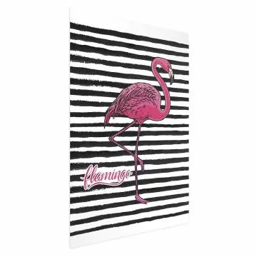 Plakat Flaming 21x30 cm bez ramy bez marginesu