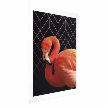 Plakat Flaming solo 40x60 cm bez ramy z marginesem