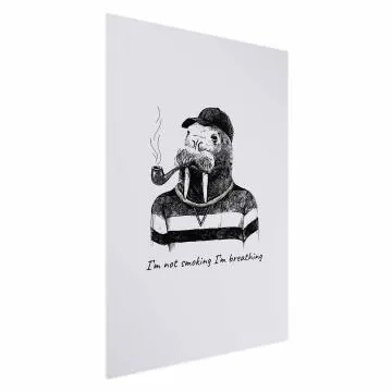 Plakat Smoking 60x90 cm bez ramy bez marginesu