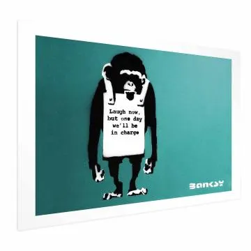 Plakat Zła małpa 60x40 cm bez ramy z marginesem