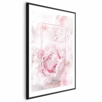 Plakat Ulotne piękno 29,7x42 cm z ramą czarną z marginesem