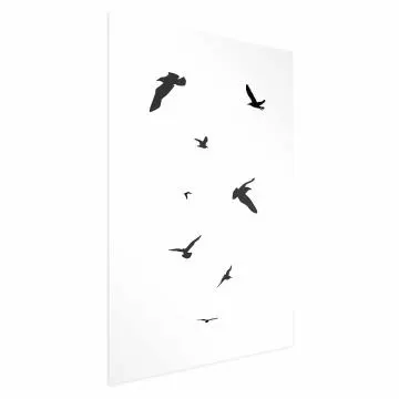 Plakat Wieczorny lot 21x30 cm bez ramy bez marginesu
