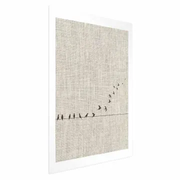 Plakat Nauka latania 40x60 cm bez ramy z marginesem