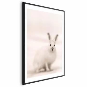 Plakat Strachliwe spojrzenie 29,7x42 cm z ramą czarną z marginesem
