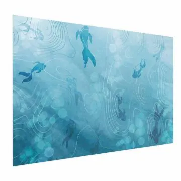 Plakat Japoński staw 42x29,7 cm bez ramy bez marginesu