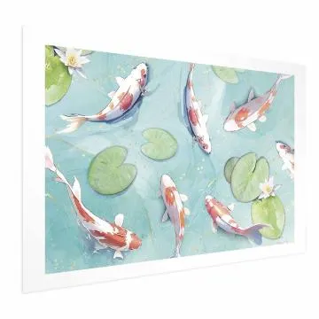 Plakat Staw w Japonii 42x29,7 cm bez ramy z marginesem