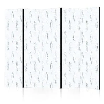 Parawan dwustronny Zwierzęta 225x172 cm 5-częściowy czarny