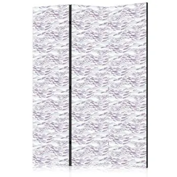 Parawan akustyczny Zwierzęta 135x172 cm 3-częściowy biały